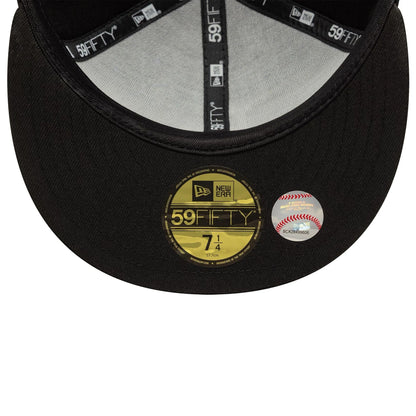 This is a LA Dodgers MLB Zodiac Black 59FIFTY Fitted Cap 7