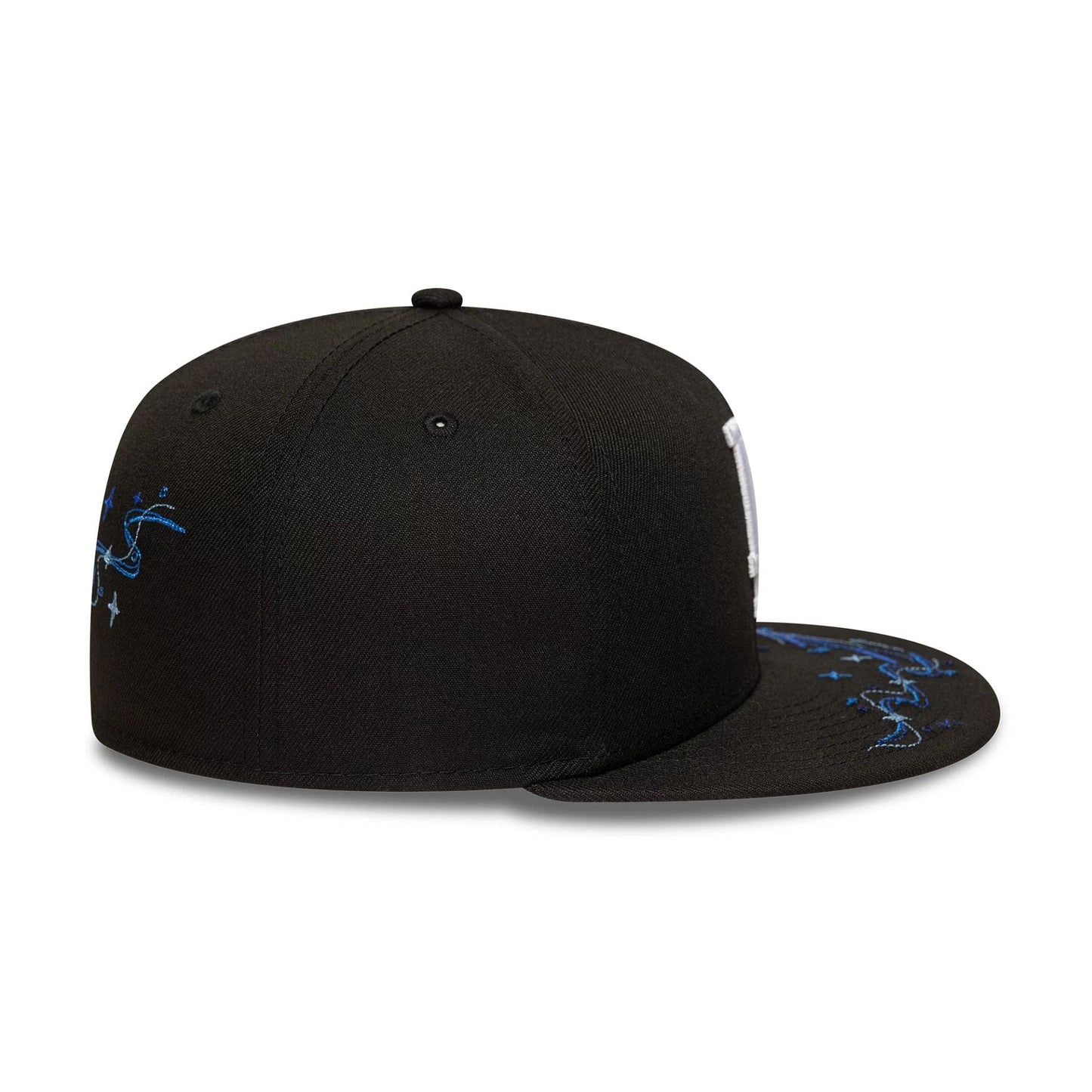This is a LA Dodgers MLB Zodiac Black 59FIFTY Fitted Cap 5