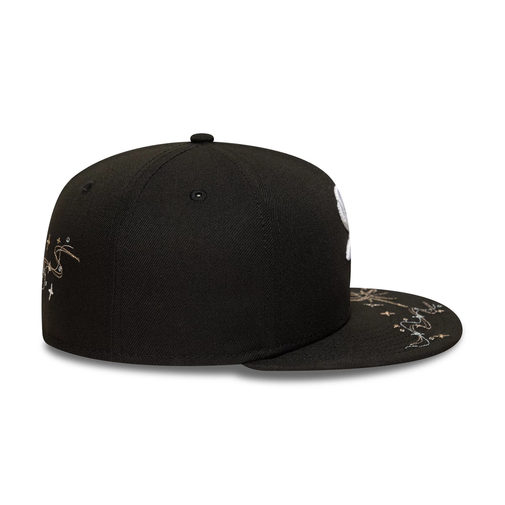 This is a Chicago White Sox MLB Zodiac Black 59FIFTY Fitted Cap 5