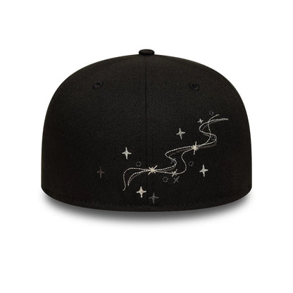 This is a New Era Zodiac Black 59FIFTY Fitted Cap 6