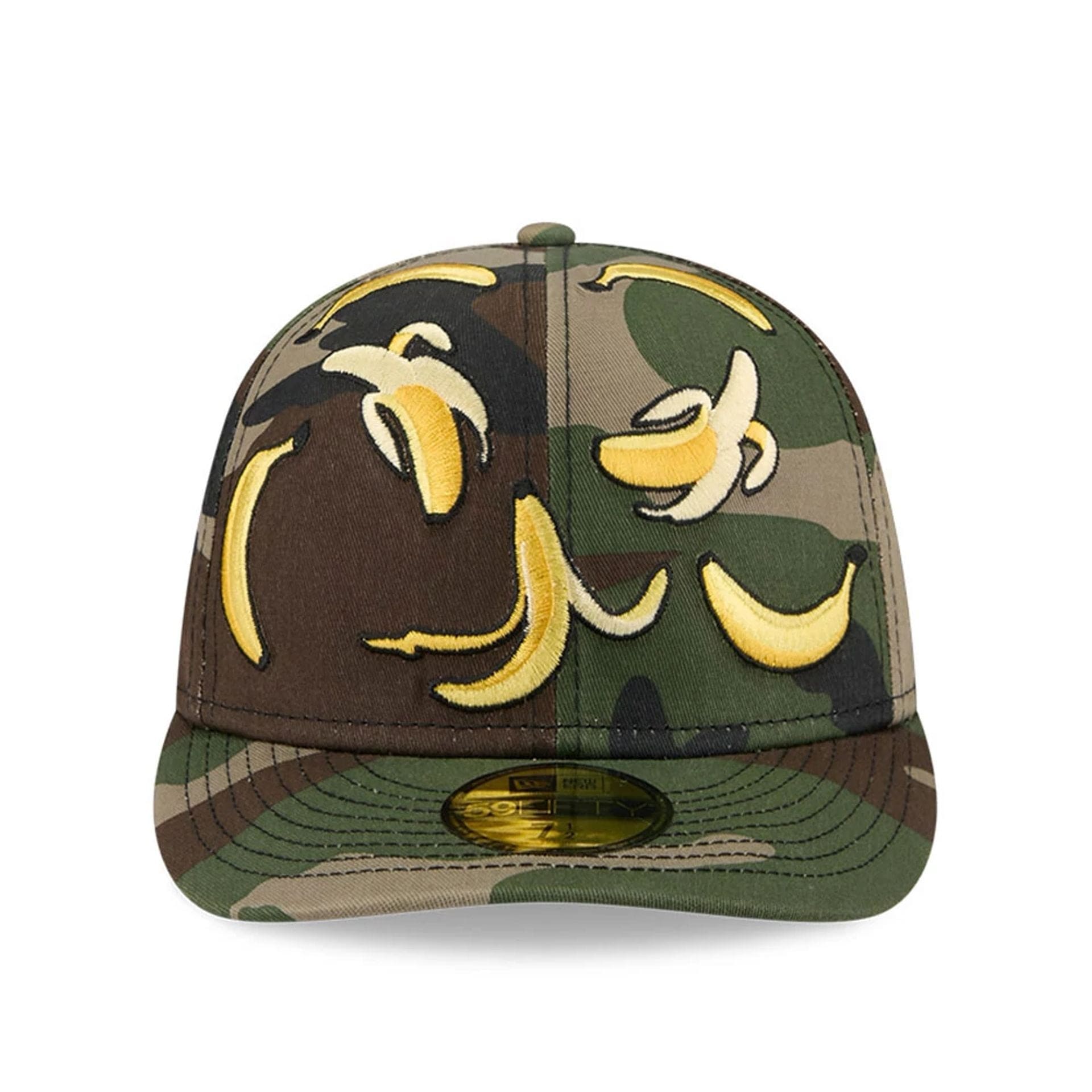 This is a New Era Bananas Camo 59FIFTY Fitted Cap 2