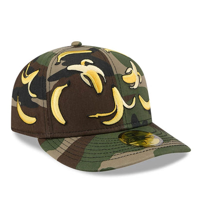 This is a New Era Bananas Camo 59FIFTY Fitted Cap 4