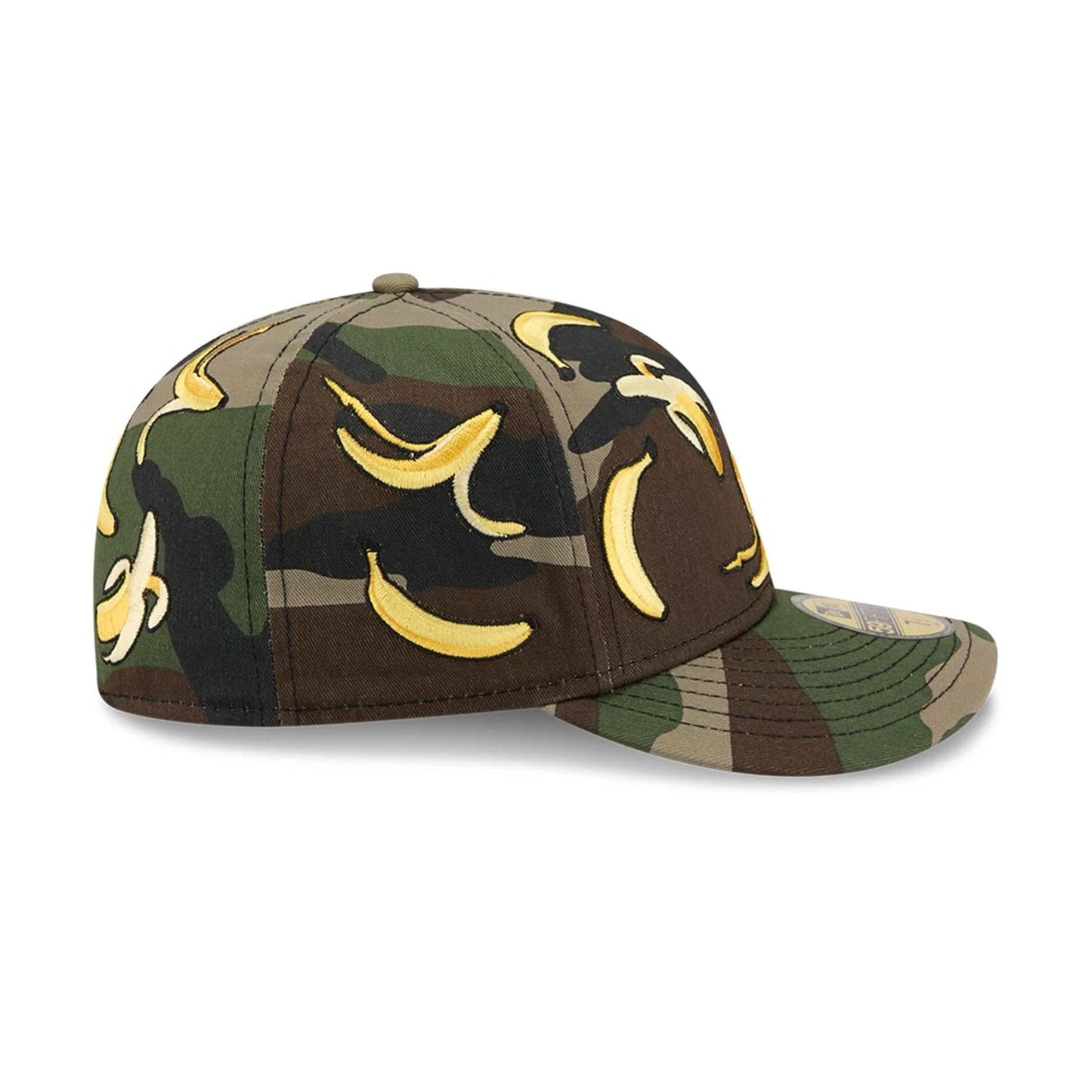 This is a New Era Bananas Camo 59FIFTY Fitted Cap 6