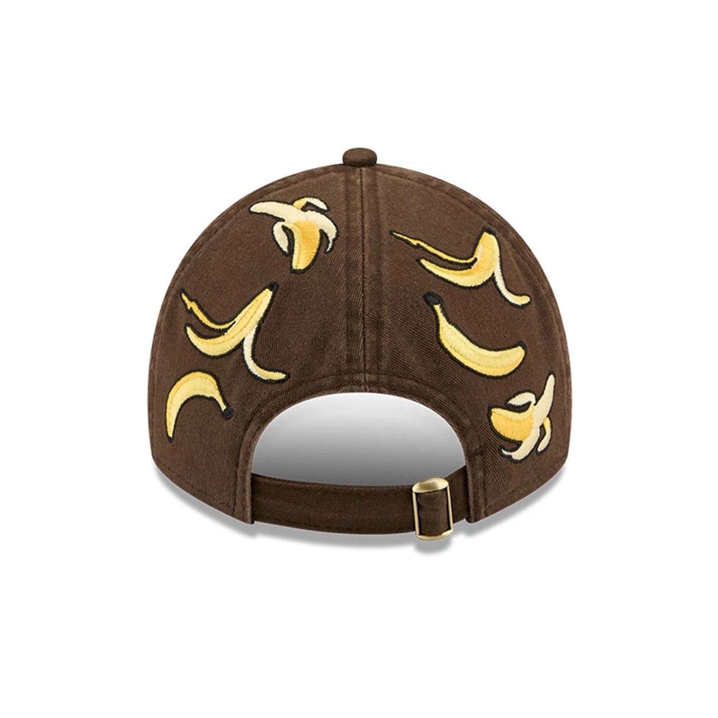 This is a New Era Bananas Dark Brown 9TWENTY Adjustable Cap 2