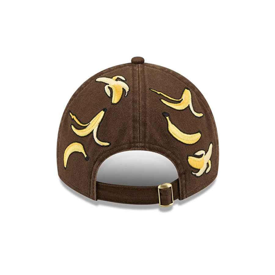 This is a New Era Bananas Dark Brown 9TWENTY Adjustable Cap 2