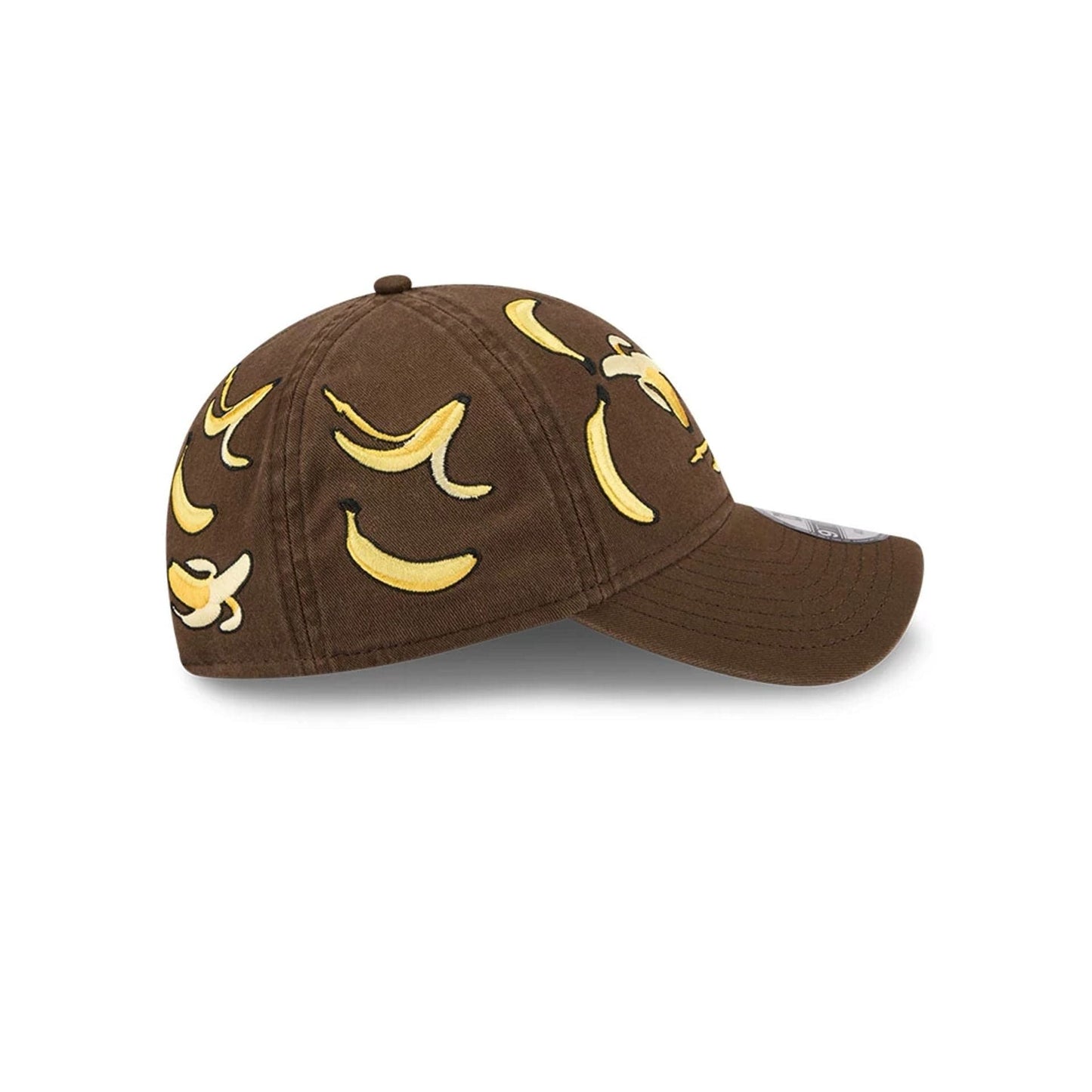 This is a New Era Bananas Dark Brown 9TWENTY Adjustable Cap 6