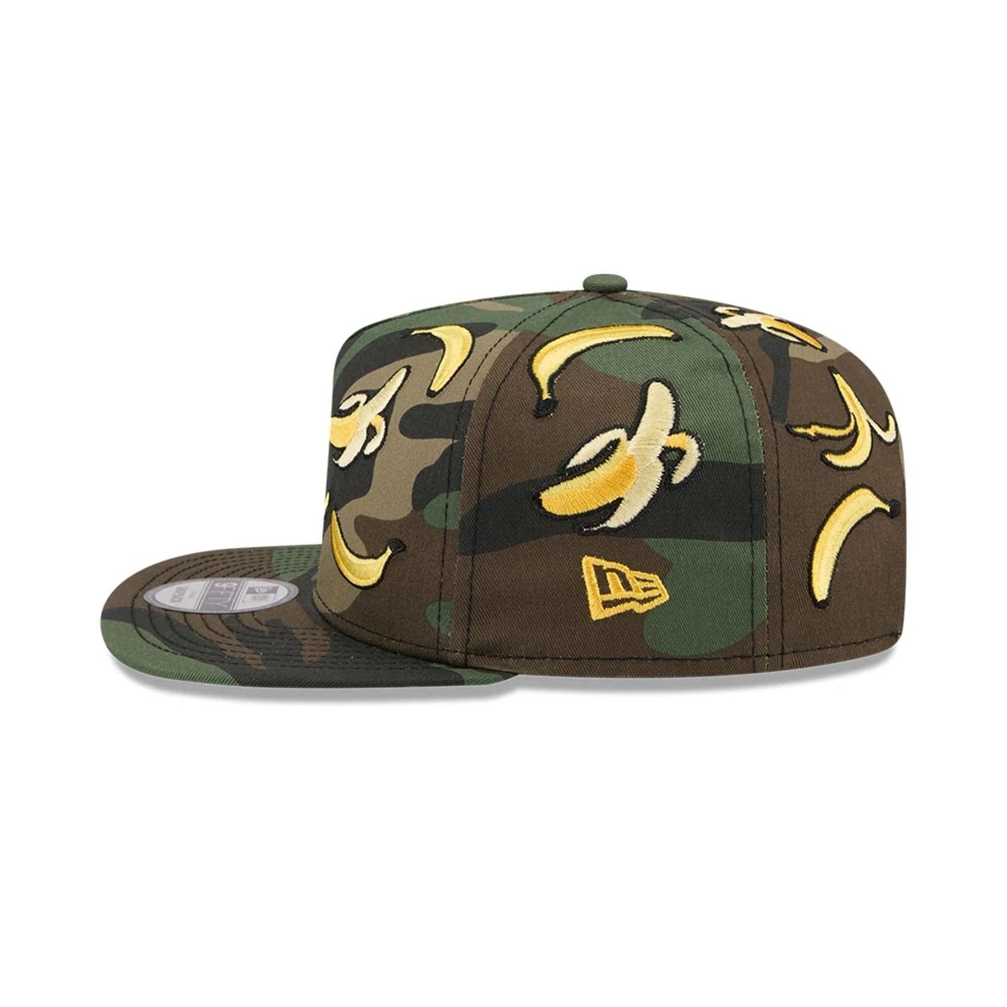This is a New Era Bananas Camo 9FIFTY A-Frame Snapback Adjustable Cap 4