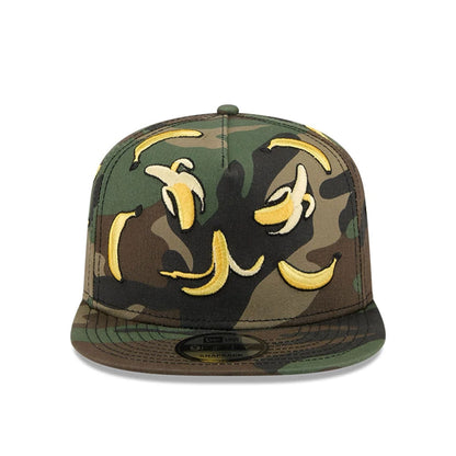 This is a New Era Bananas Camo 9FIFTY A-Frame Snapback Adjustable Cap 2