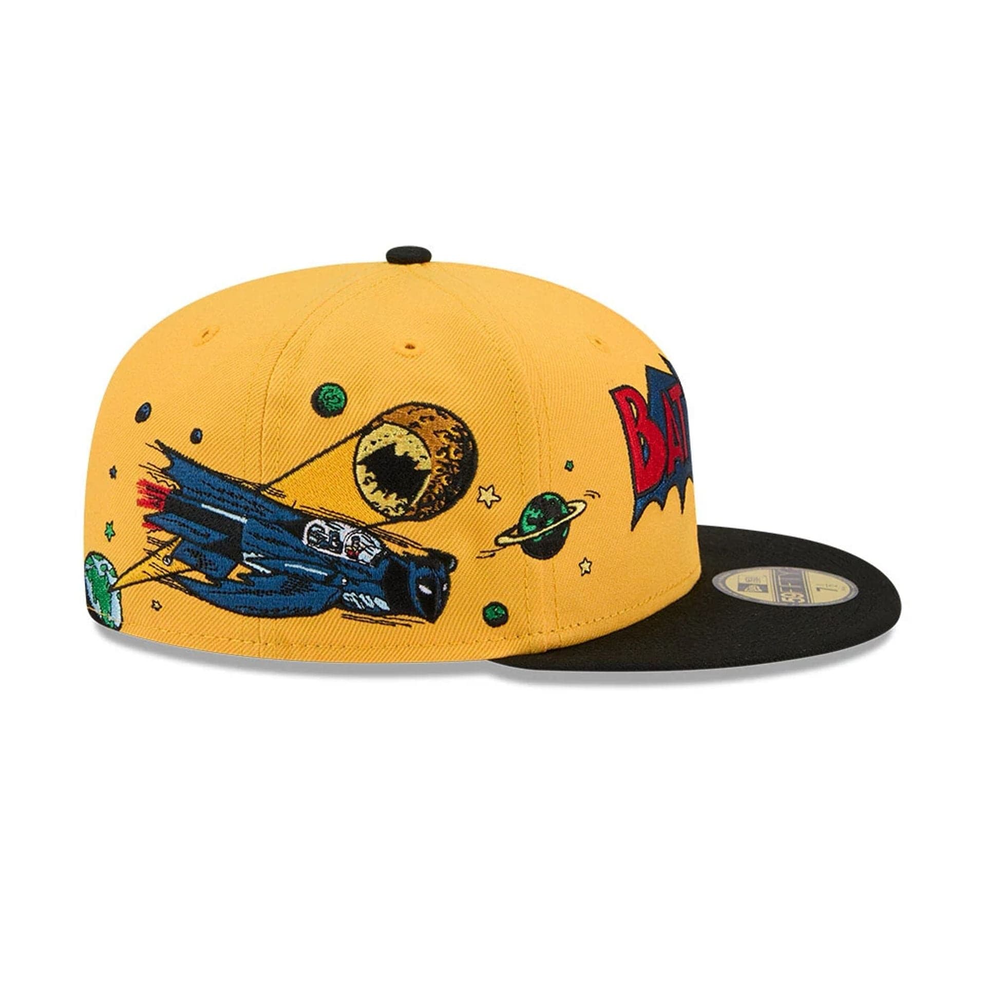This is a Batman DC Dark Yellow 59FIFTY Fitted Cap 5