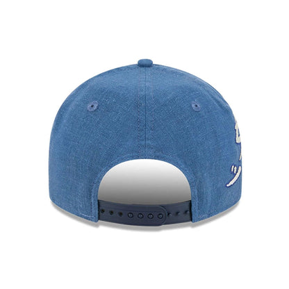 This is a Batman DC Open Blue Retro Crown 9FIFTY Adjustable Cap 7