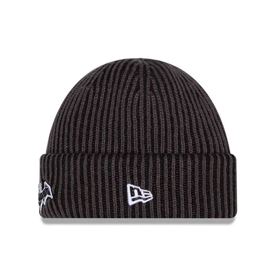 This is a Batman DC Black Cuff knit Beanie Hat 2