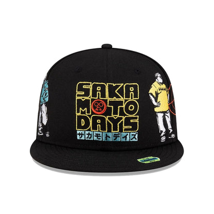 This is a Netflix Sakamoto Days Black 59FIFTY Fitted Cap 3