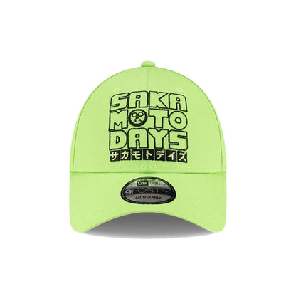 This is a Netflix Sakamoto Days Green 9FORTY Adjustable Cap 2