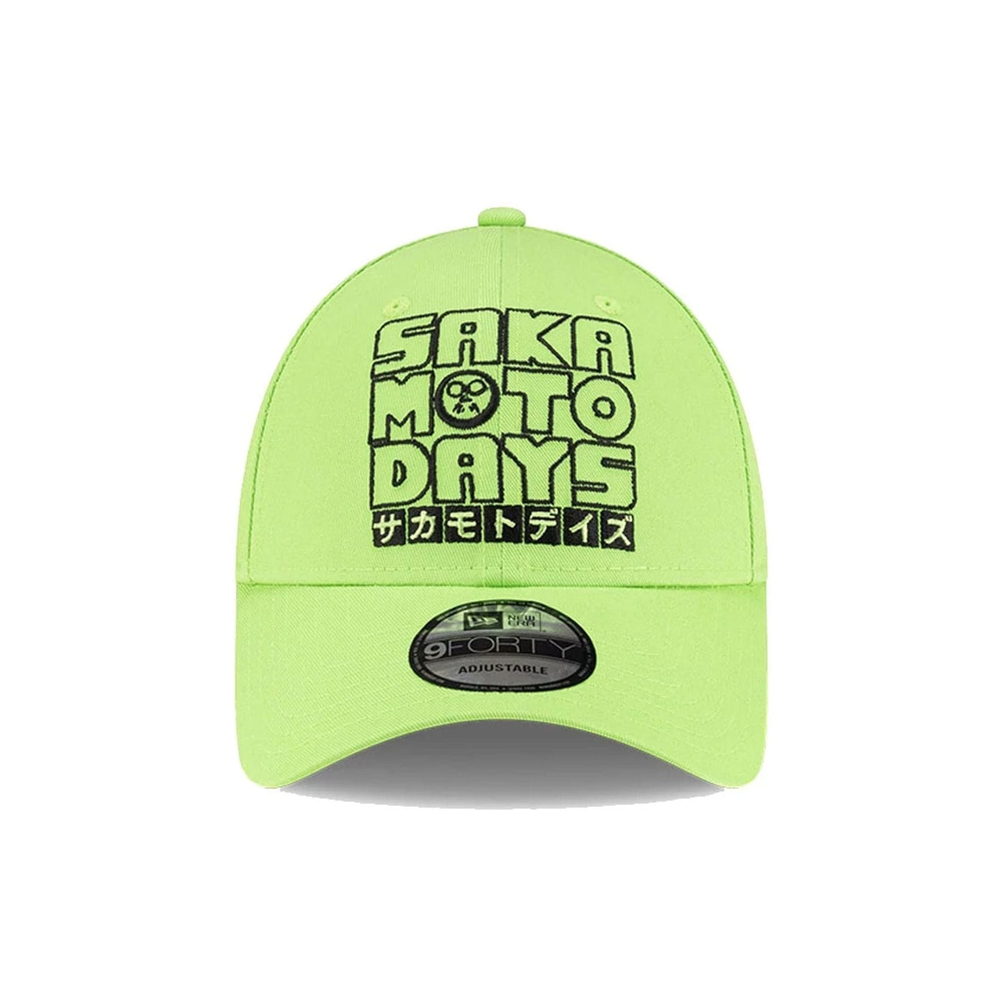 This is a Netflix Sakamoto Days Green 9FORTY Adjustable Cap 2