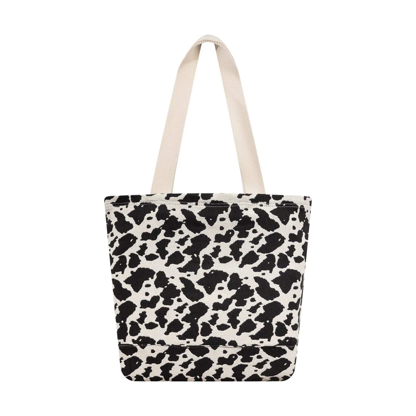 Pictured is this MLB Cow Jacquard New York Yankees Tote Bag in cream. 2