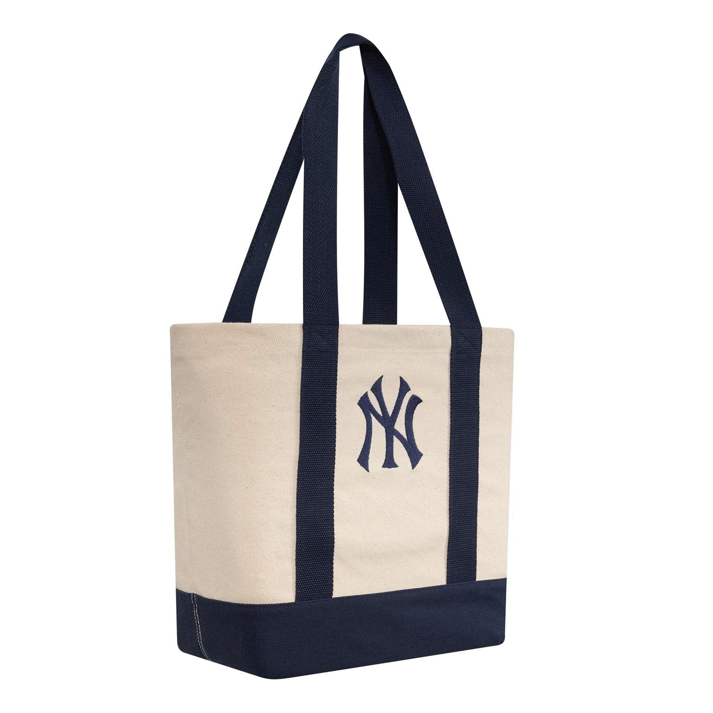 Pictured is this MLB Graphic New York Yankees Tote Bag in cream. 4