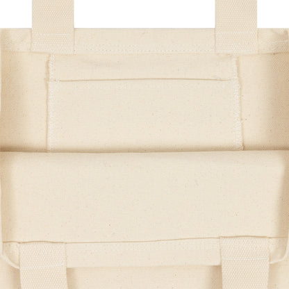 Pictured is this MLB Fruit LA Dodgers Tote Bag in cream. 5