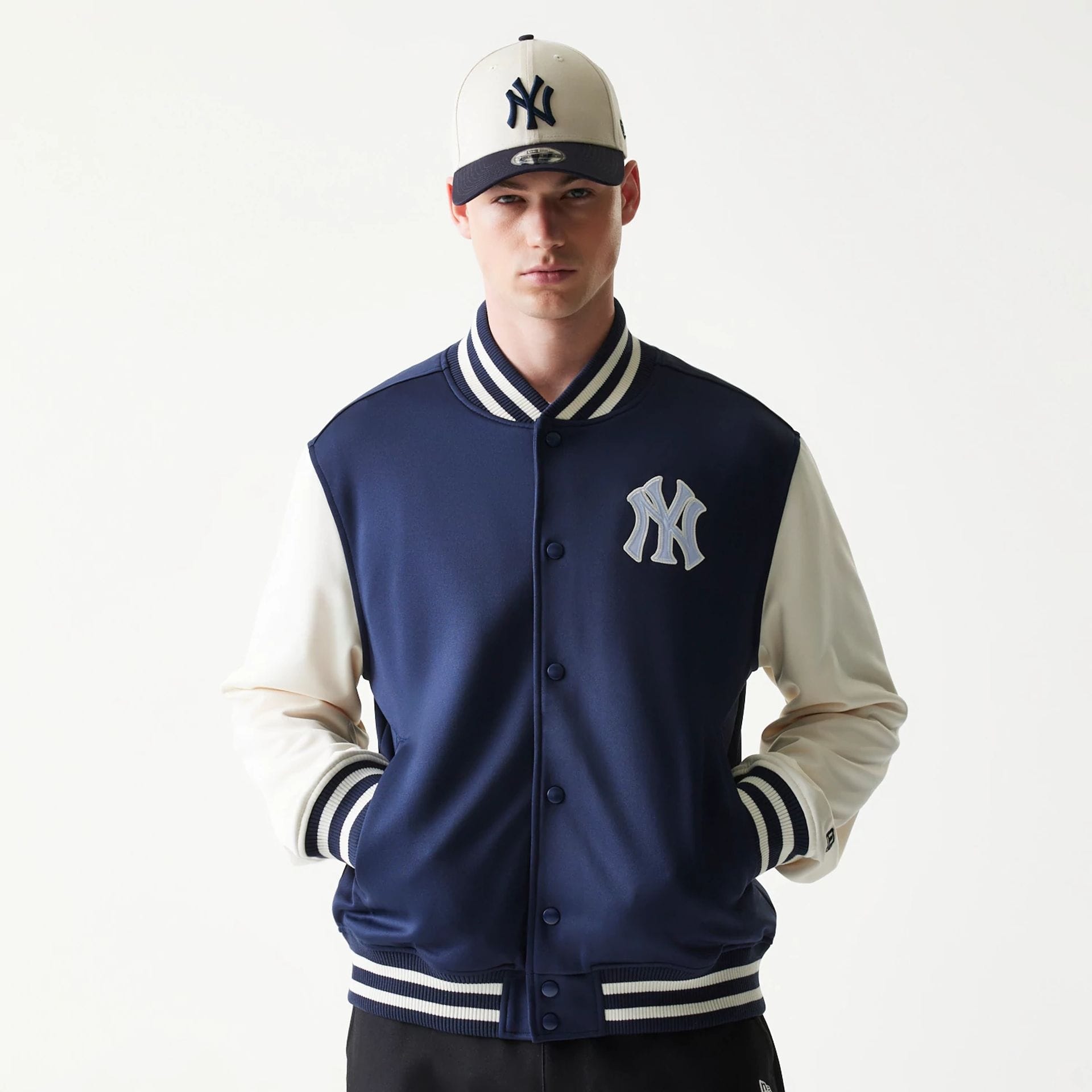 MLB New York Yankees Navy Bomber Jacket | NEC EU