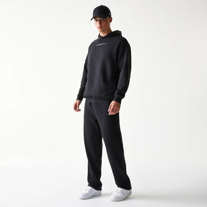 The model is wearing this New Era Tech Straight Leg Joggers in black. 8