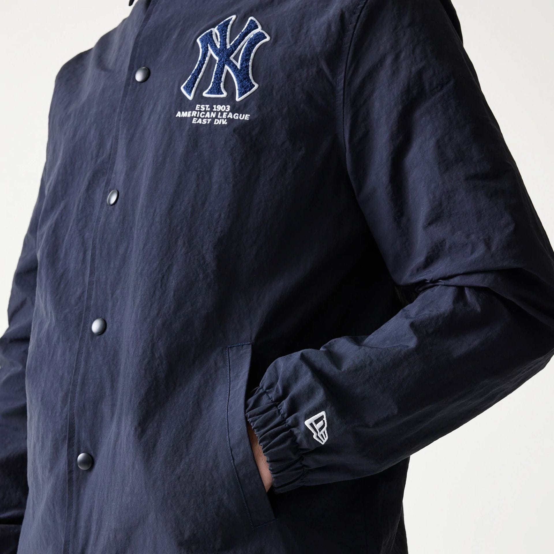 Giacca Coaches New York Yankees MLB blu navy | NEC IT