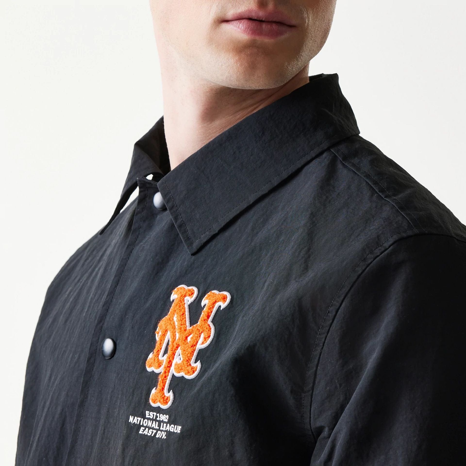 MLB Coaches New York Mets Black Jacket | NEC EU