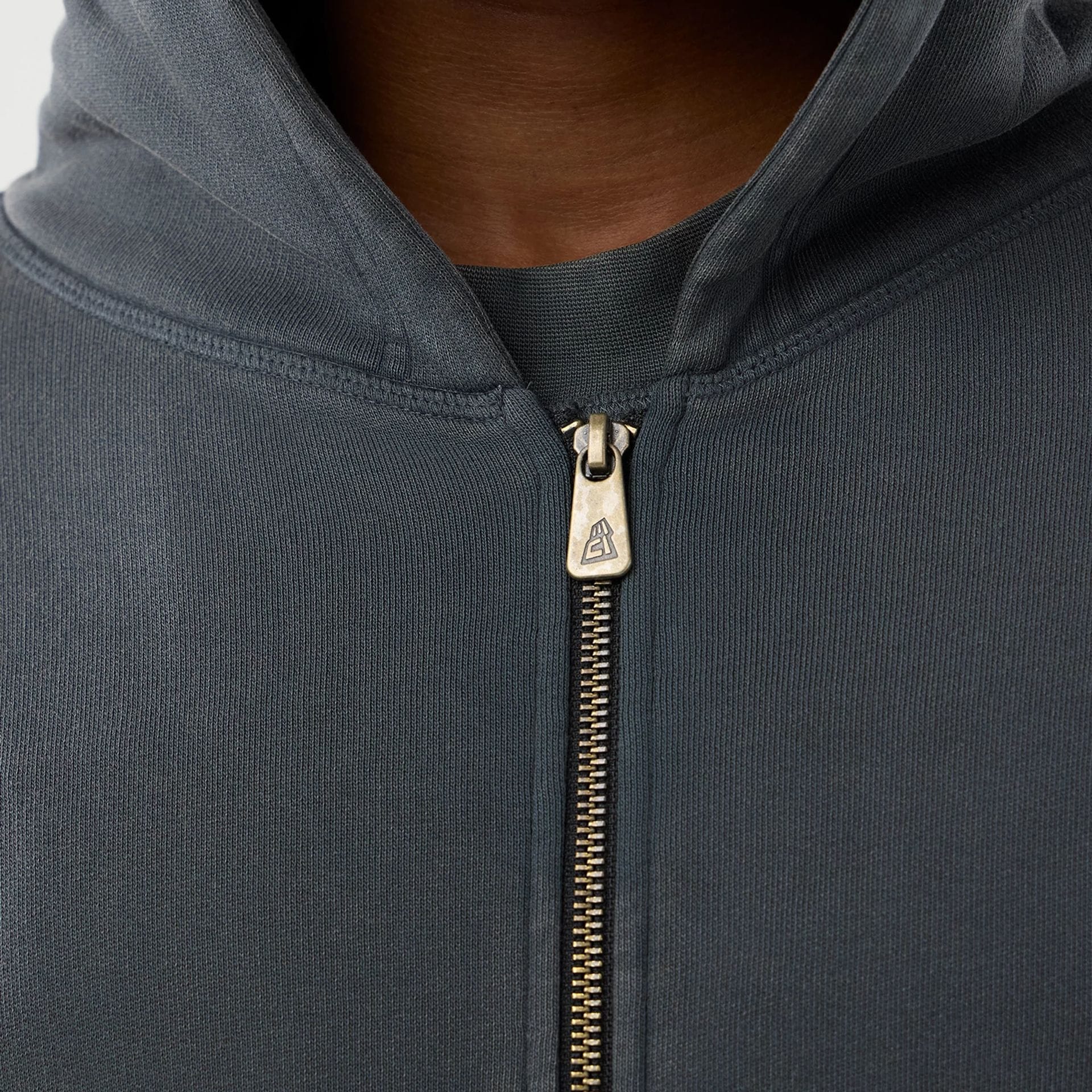 MLB Washed LA Dodgers Dark Grey Full Zip Hoodie | NEC EU