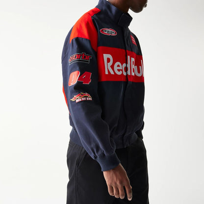 The model is wearing this Red Bull Racing Jacket in dark blue. 6