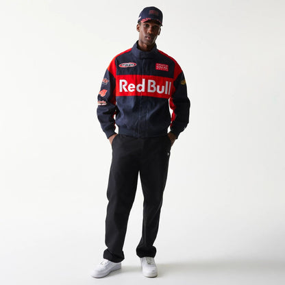 The model is wearing this Red Bull Racing Jacket in dark blue. 8