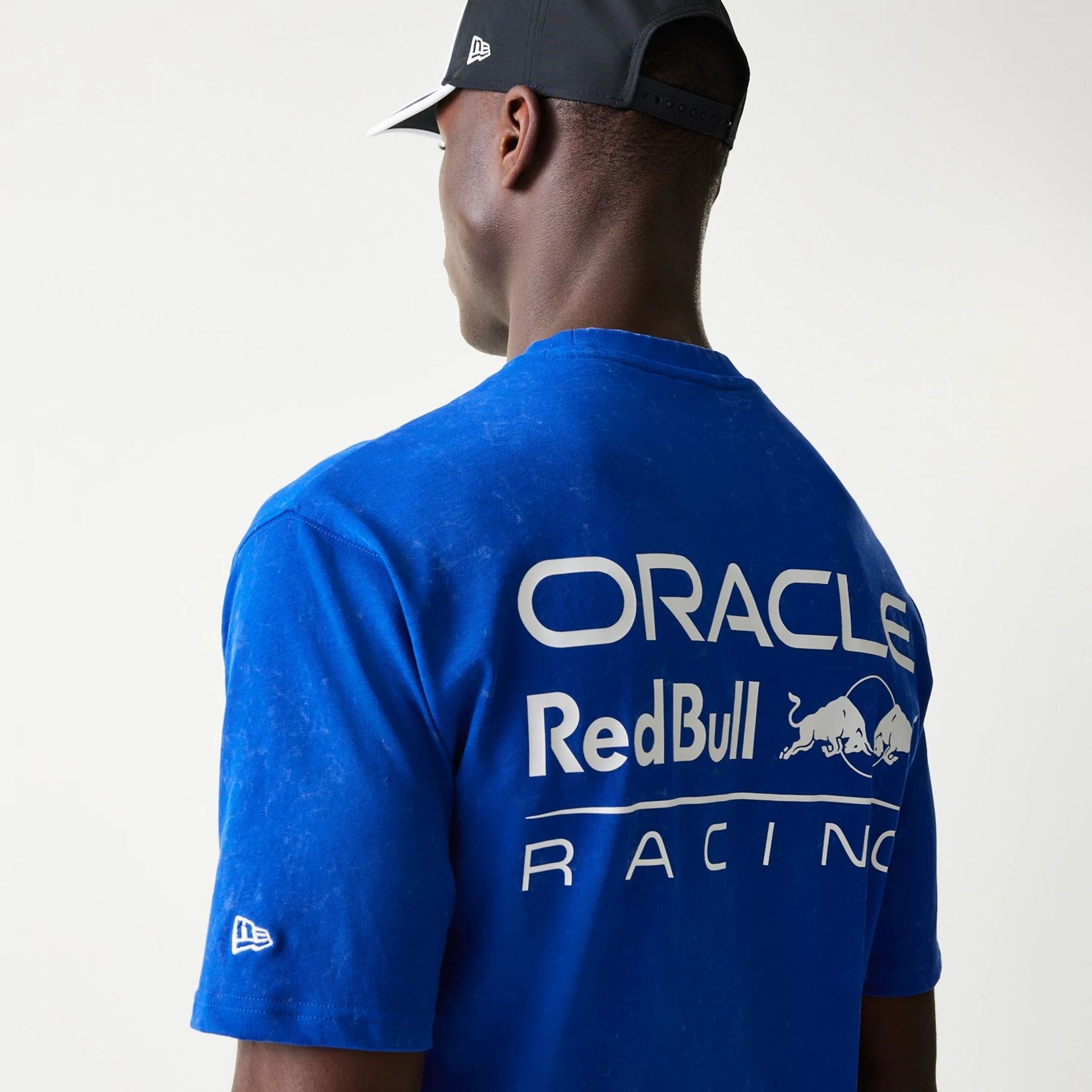 Red Bull Racing Linear Graphic Blue Oversized T-Shirt | NEC EU