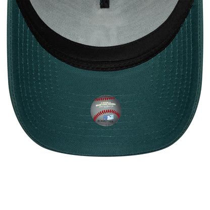 Pictured is this MLB League Essential LA Dodgers 9FORTY A-Frame Trucker in dark green. 5