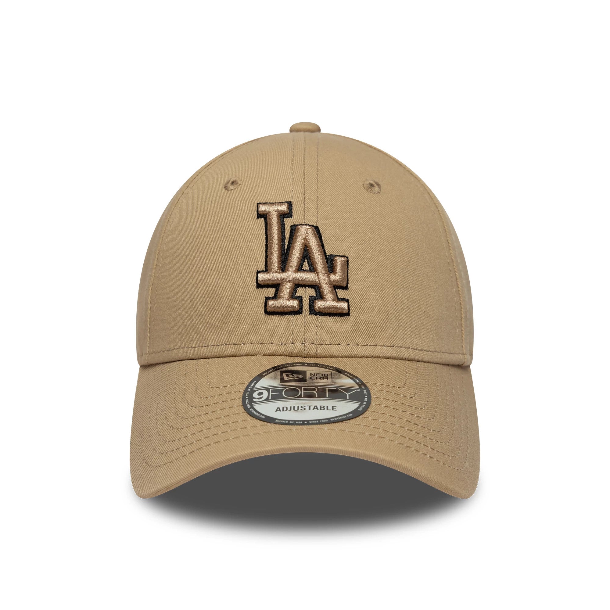 MLB Team Outline LA Dodgers Light Beige 9FORTY Cap | NEC EU