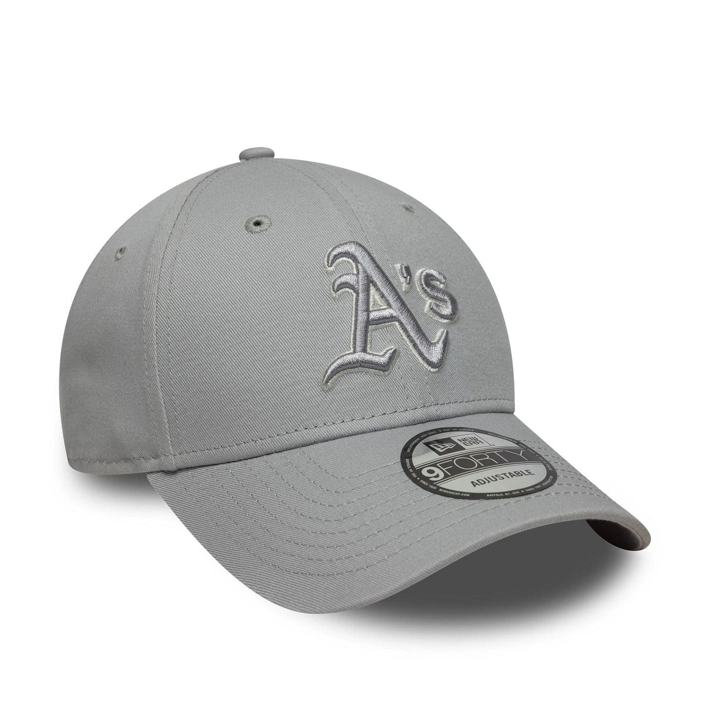 Pictured is this MLB Team Outline Athletics 9FORTY in grey. 3
