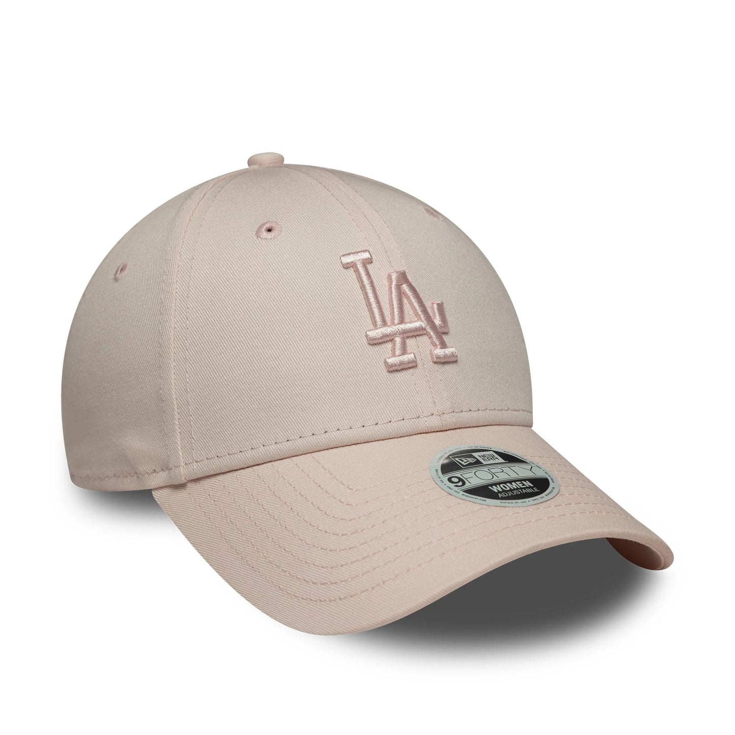 Pictured is this Womens MLB League Essential Midi LA Dodgers 9FORTY in pastel pink. 3