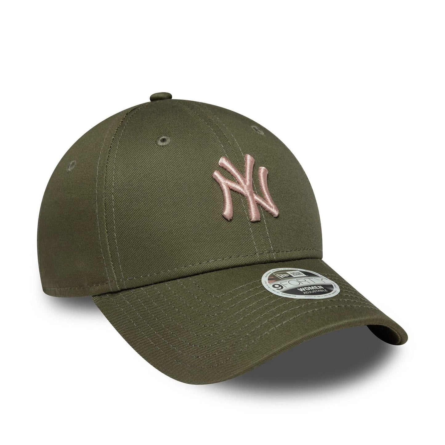 Pictured is this Womens MLB League Essential Midi New York Yankees 9FORTY in green. 3