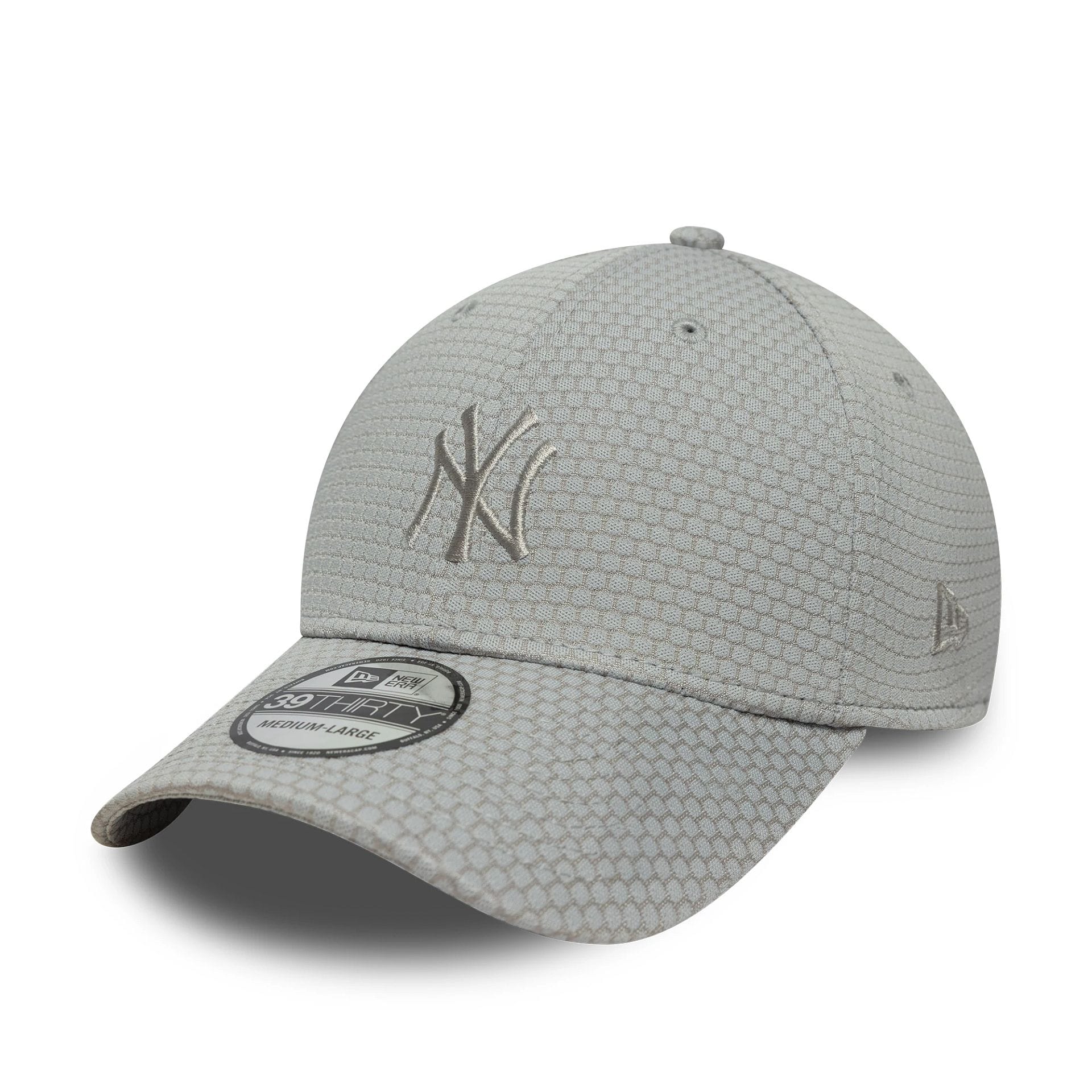 MLB Mesh New York Yankees Grey 39THIRTY Stretch Fit Cap | NEC EU