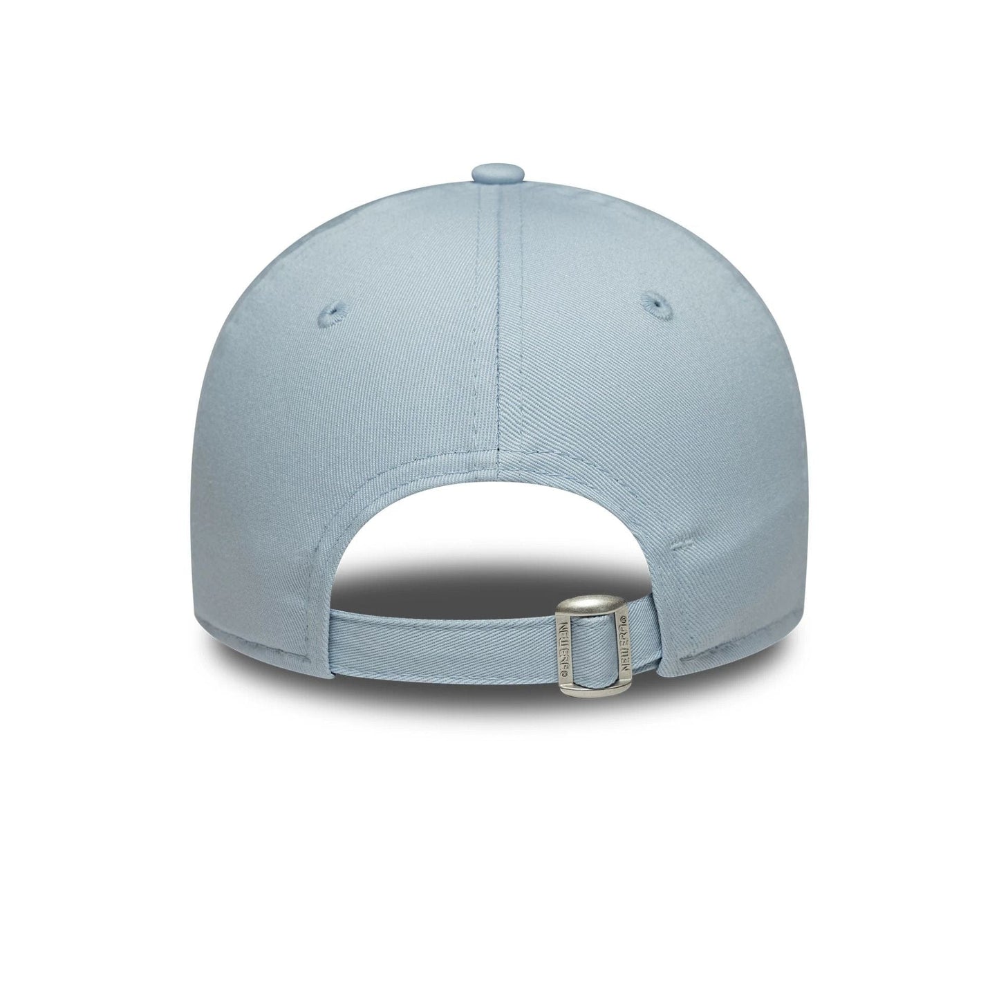 Pictured is this Womens MLB Metallic Logo LA Dodgers 9FORTY in pastel blue. 4