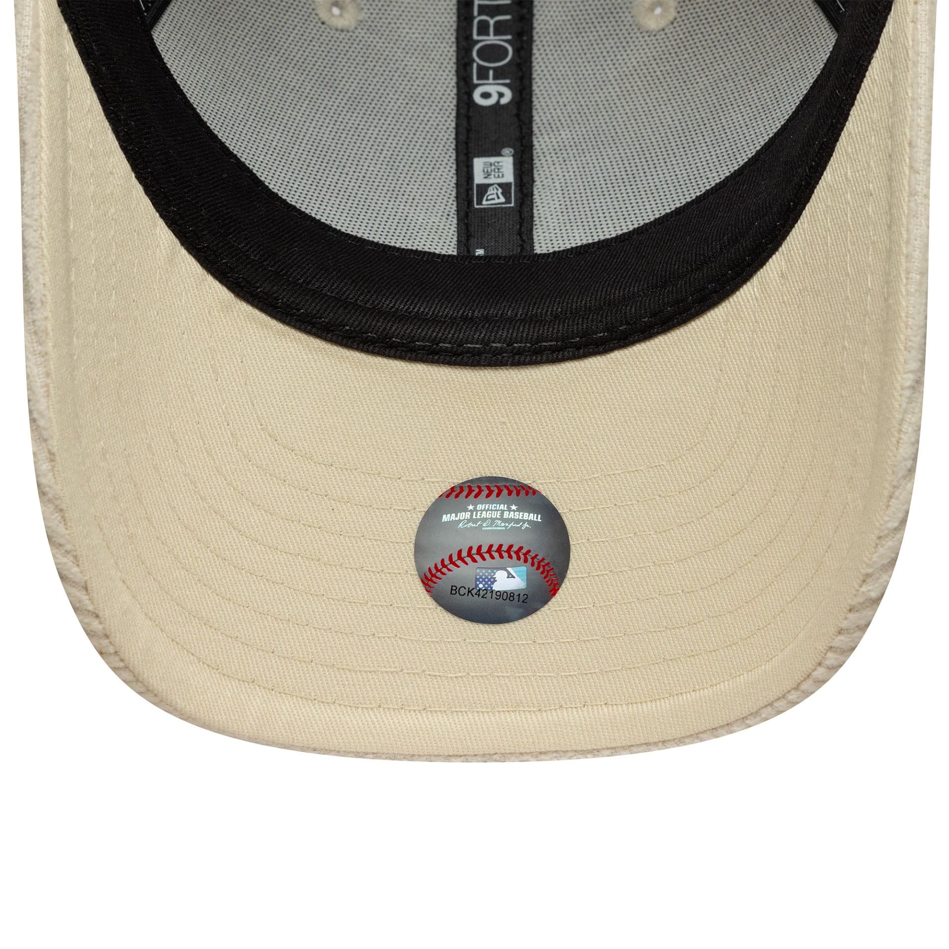 Womens MLB Pastel Cord LA Dodgers Light Beige 9FORTY M-Crown Cap
