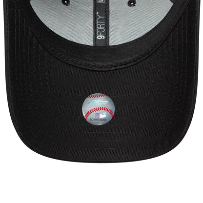 Pictured is this Womens MLB Animal Infill New York Yankees 9FORTY in black. 5