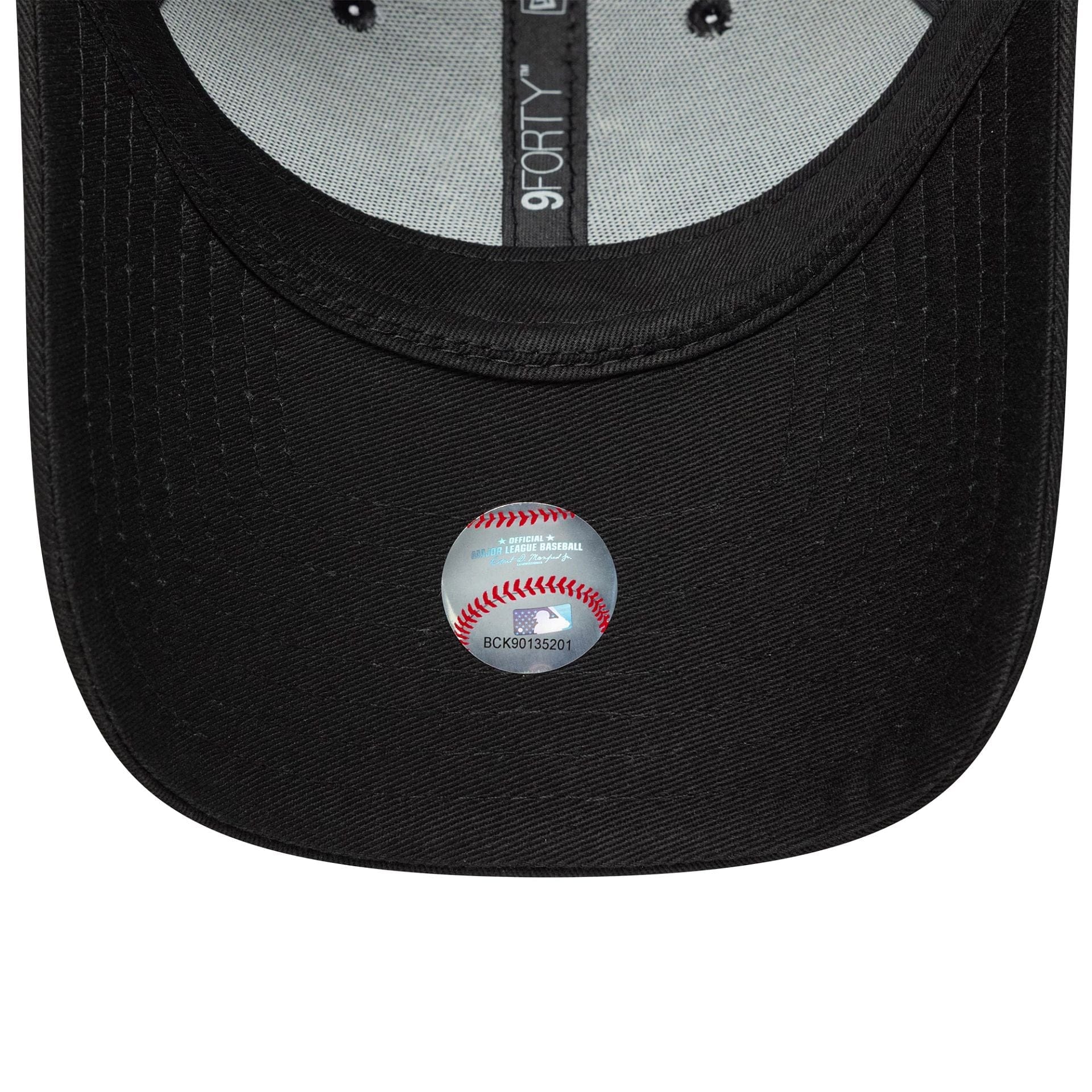 Pictured is this Womens MLB Animal Infill New York Yankees 9FORTY in black. 5