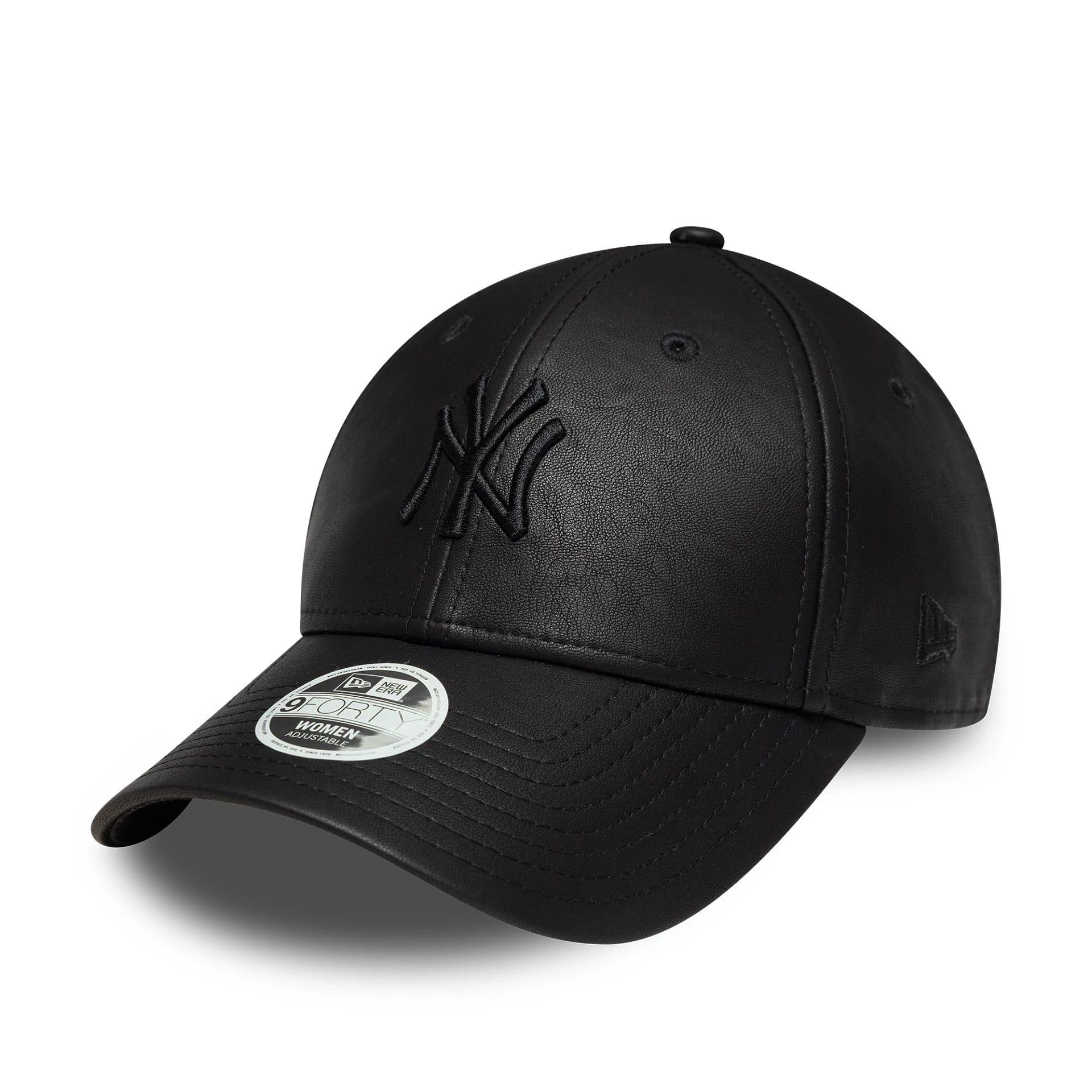 Womens MLB PU New York Yankees Black 9FORTY Cap | NEC EU