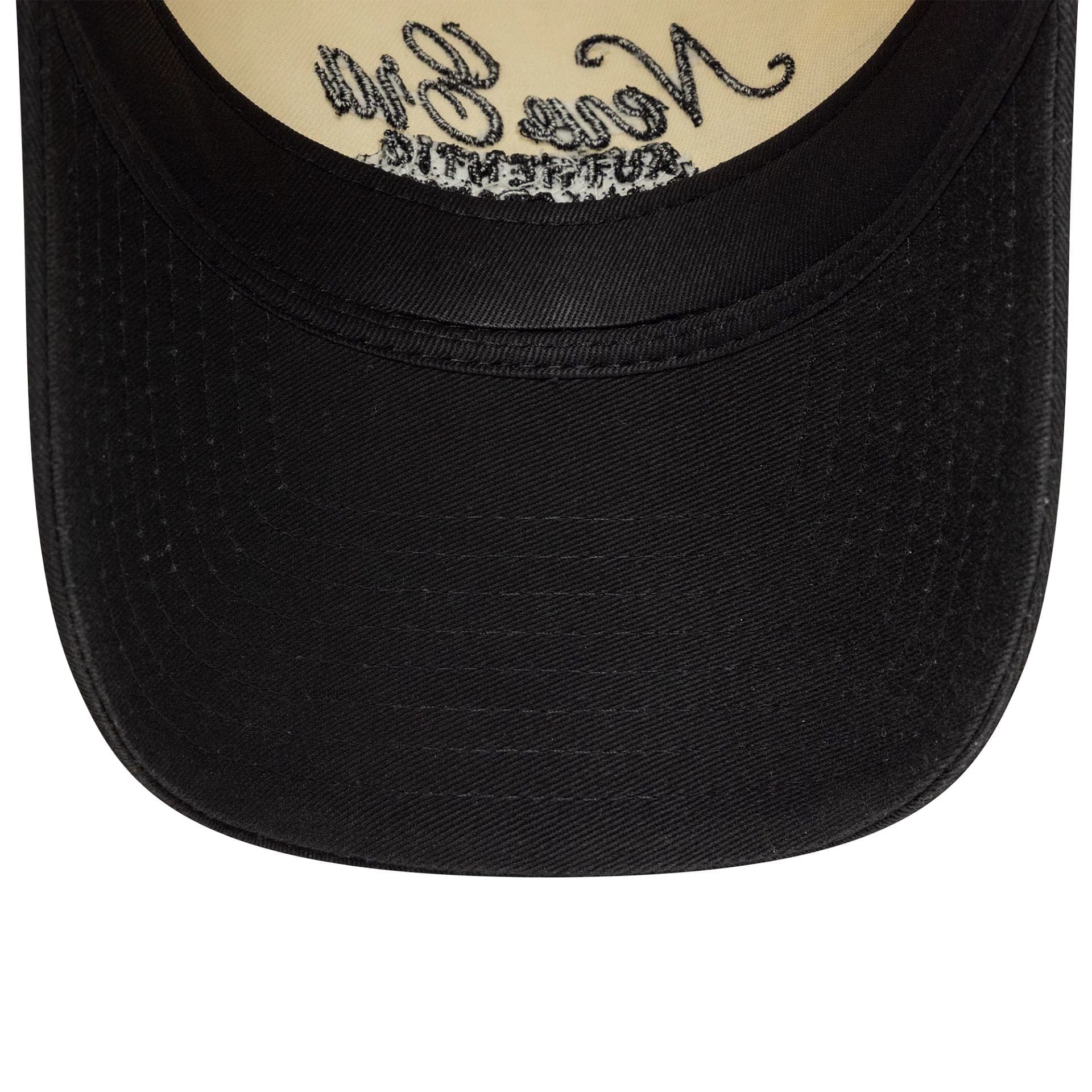 Pictured is this Womens New Era 9TWENTY A-Frame in Black. 5