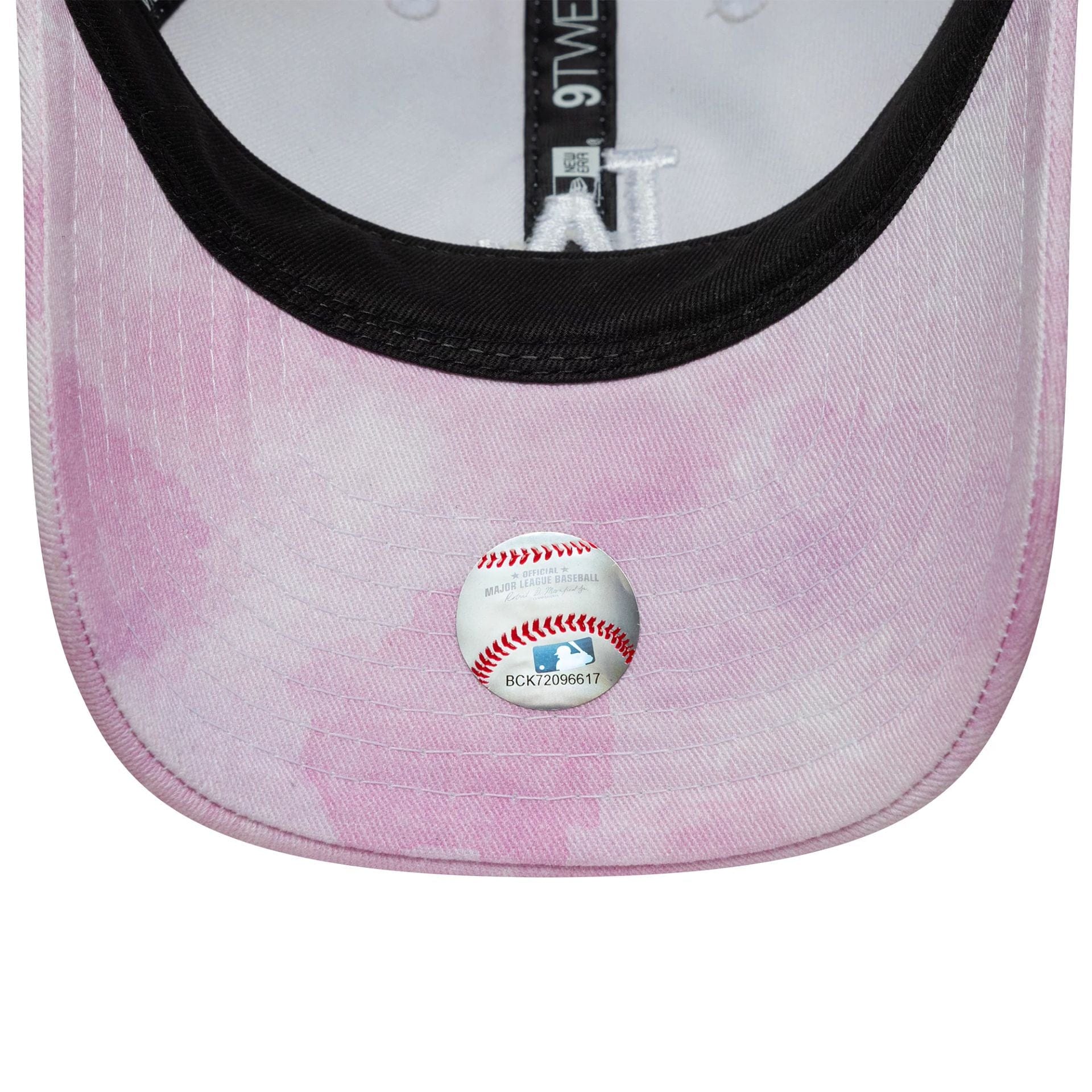 Pictured is this Youth MLB Tie Dye LA Dodgers 9TWENTY in pastel pink. 5