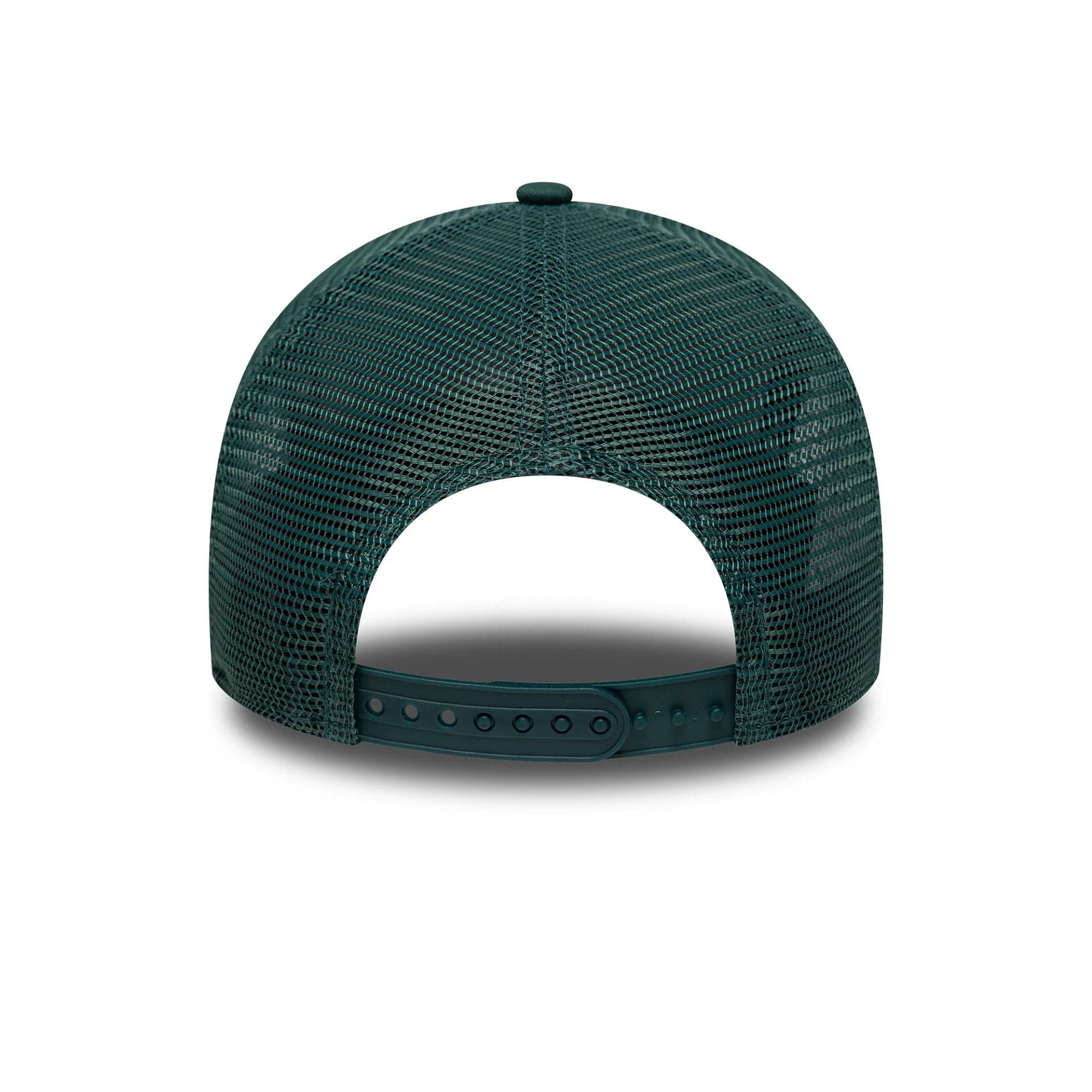 Pictured is this Youth MLB League Essential LA Dodgers 9FORTY A-Frame Trucker in dark green. 4
