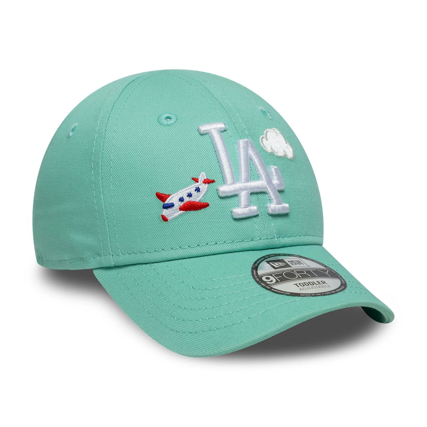 Pictured is this Toddler MLB Plane Icon New York Yankees 9FORTY in pastel green. 3