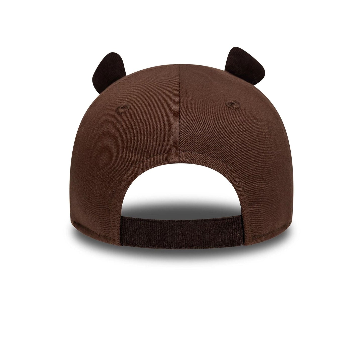 Pictured is this Toddler New Era Cord Ears 9FORTY in brown. 4