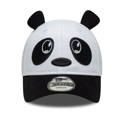 Pictured is this Toddler New Era Cord Ears 9FORTY in white. 2