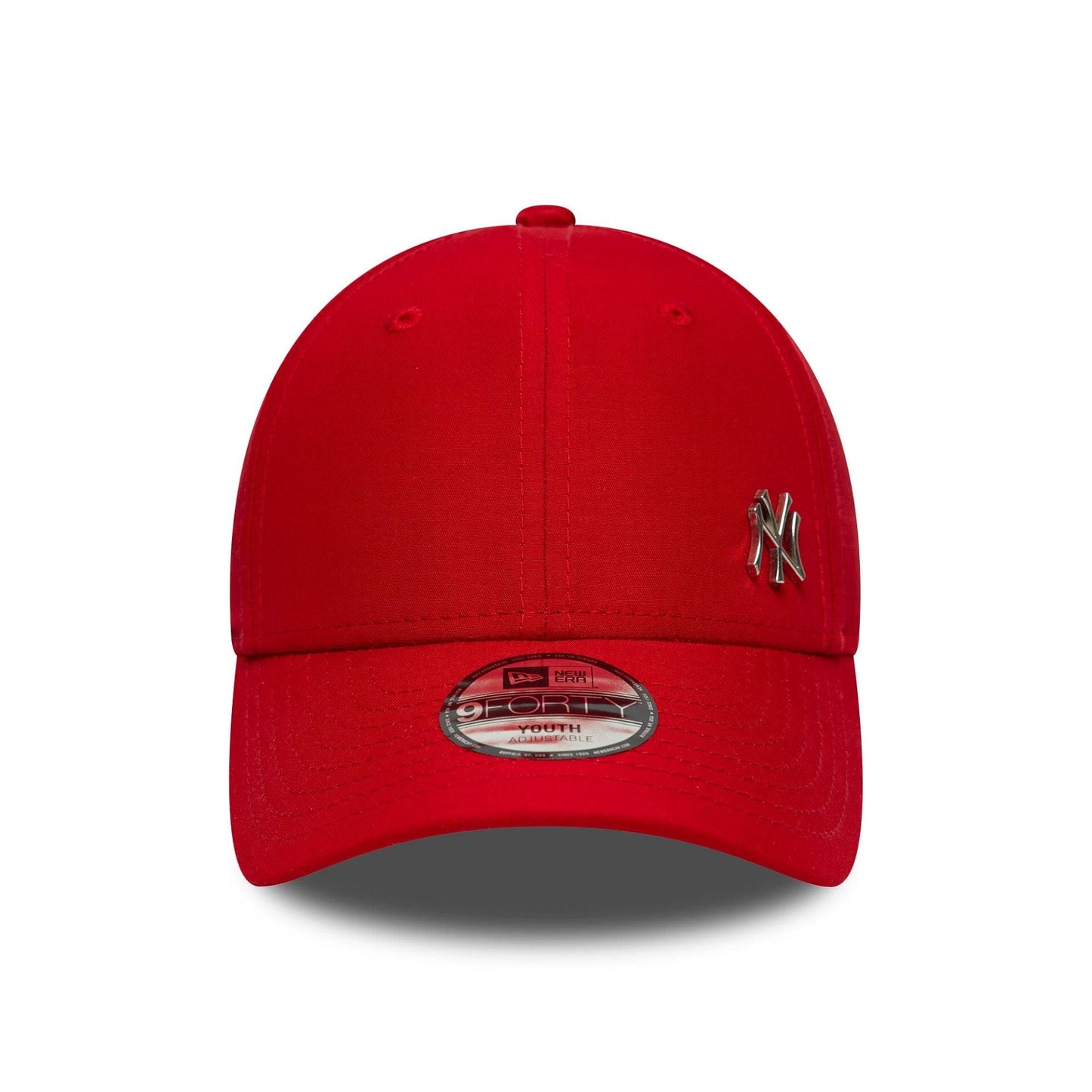 Pictured is this Youth MLB Flawless New York Yankees 9FORTY in red. 2