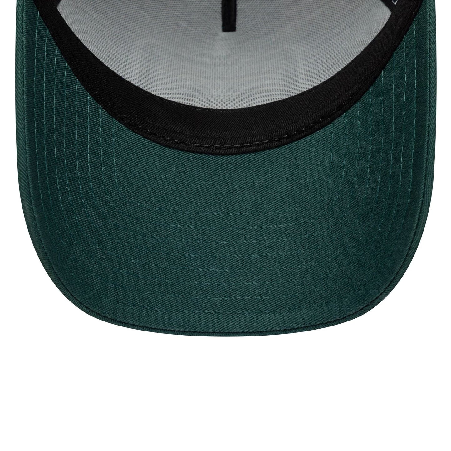 Pictured is this New Era Patch 9FORTY A-Frame Trucker in dark green. 5