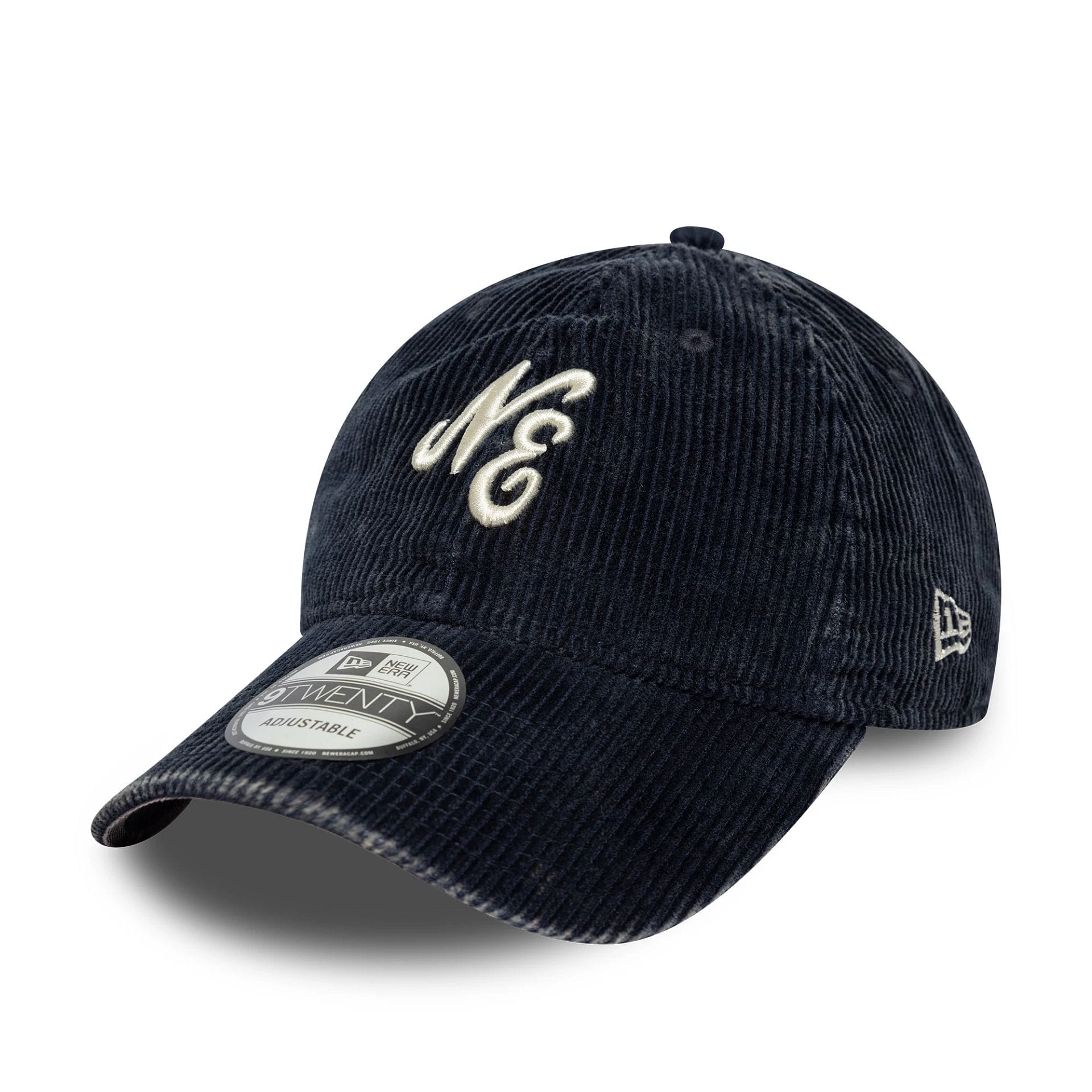 New Era Washed Cord Navy 9TWENTY Cap | NEC EU