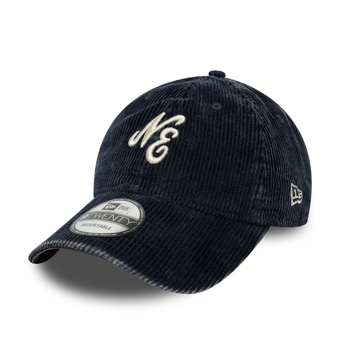 Pictured is this New Era Washed Cord 9TWENTY in navy. 1